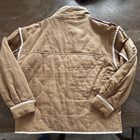 Suncoo Even Camel quilted jacket - Picture 14 of 16